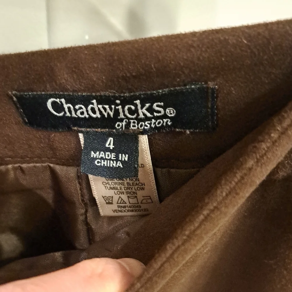 Chadwicks Brown A-Line Skirt - Picture 2 of 4
